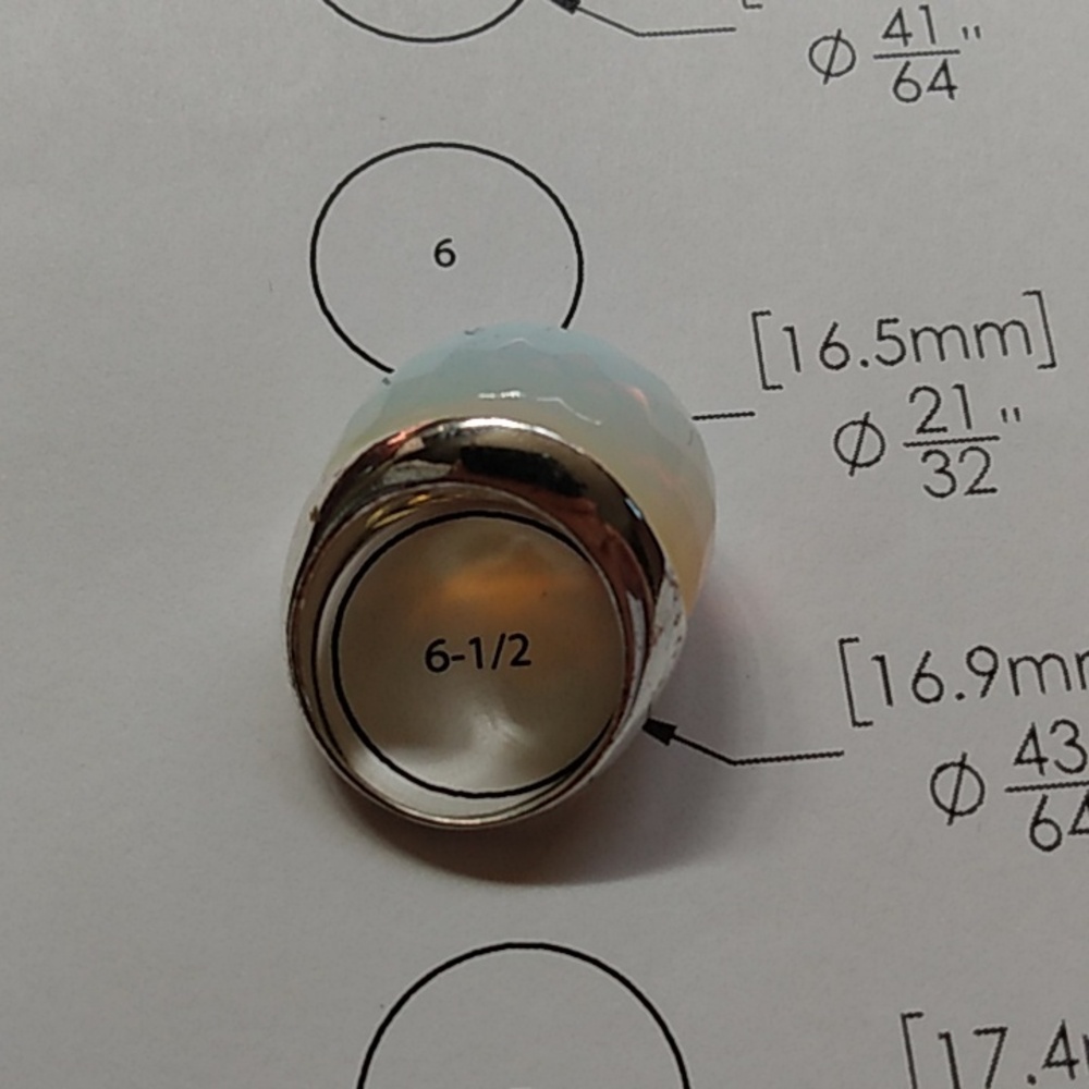 925 Sterling Silver Bubble Ring - image 2